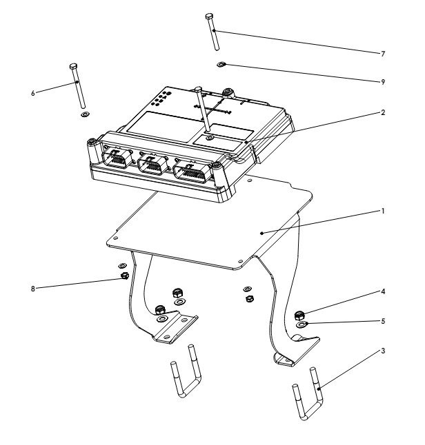 A41279 RAVEN ECU MTG. BRACKET