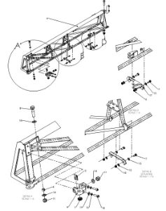 A41078 2M OUTER SECTION FRAME ASSY