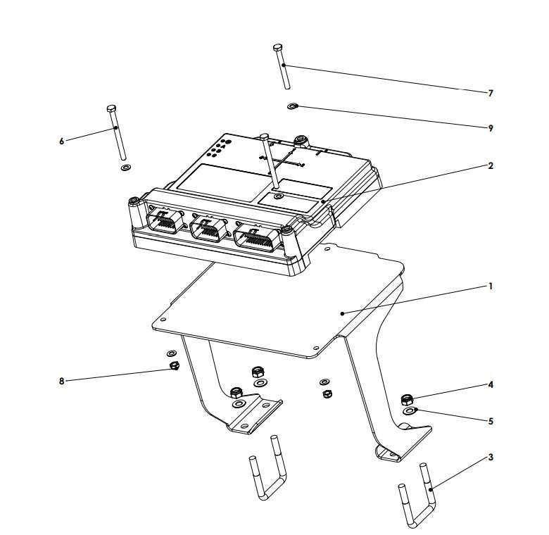 A79811 RAVEN ECU MTG. BRACKET G SERIES 1 