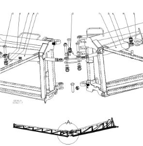 A41285 ADJUSTABLE CYLINDER 2nd FOLD F SERIES