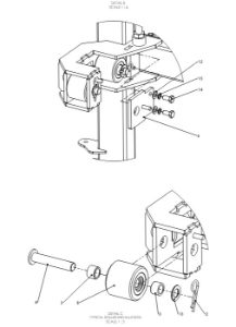 A41260 SLIDING FRAME ASSEMBLY - F &amp; G SERIES 3