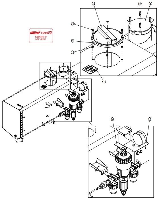 A83005 120L TANK ASSY 2