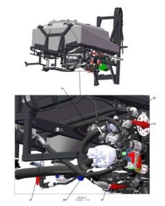 A93008 (c) Hose Layout - Manual Plumbing