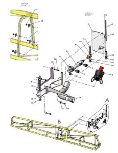 A79293 FLOOD JET AND FLAPPER ASSY - OS TIP FRAME