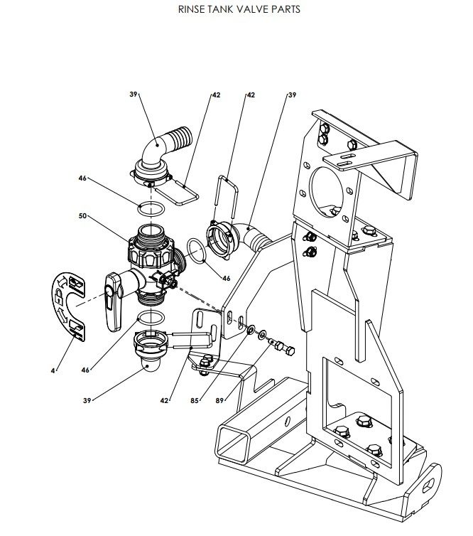 A96136-R02 (e) Manual Valve Assembly - 2" QRC