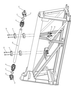 A41152 1M DETACHABLE OUTER FRAME ASSEMBLY 5