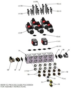 5 Station Manifold Assembly