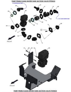 A96337 (h) Electric Plumbing Valve Assembly - No Air Purge & Diaphragm Pump