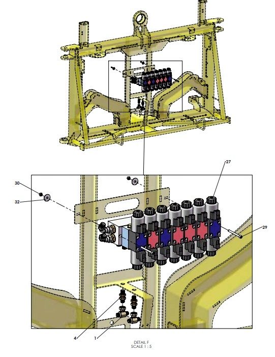 A79392 CENTRE FRAME HYDRAULICS - PROPORTIONAL 4