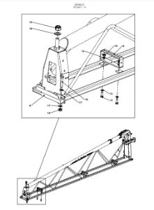 A79247 G-SERIES 3.5M OUTER FRAME ASSEMBLY - TWIN FOLD 1 