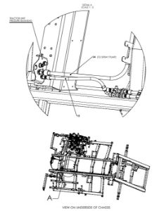 A93006 (a) Chassis Hydraulics Assembly