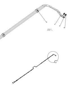 A41232 3 RD FOLD HOSE ASSY BOOMS 1