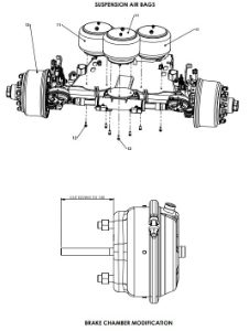 A96239-R01 TRAILING ARM ASSEMBLY - BPW AXLE