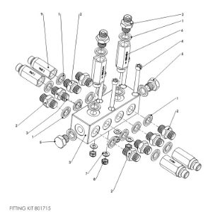 A41142 HYD. JUNCTION MANIFOLD ASSY