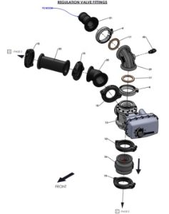 A96337 (f) Electric Plumbing Valve Assembly - No Air Purge & Diaphragm Pump