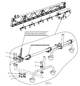 A79222 MID FRAME WITH TECHNEAT BROADCAST OUTLET ASSEMBLY