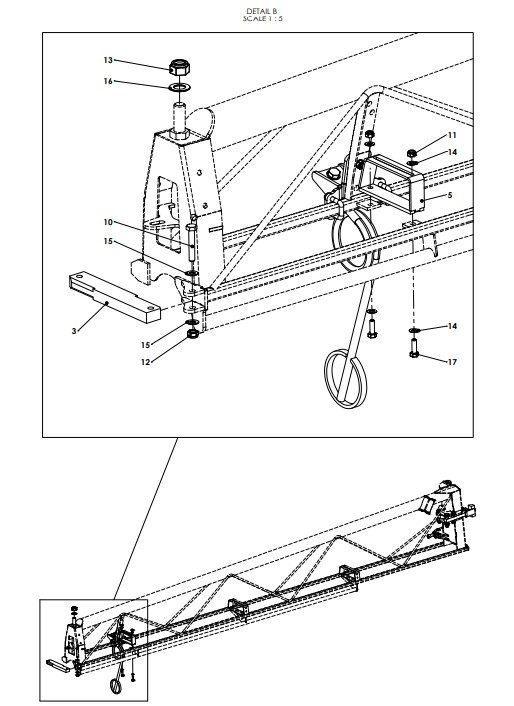 A79232 G-SERIES 3.5M OUTER FRAME ASSEMBLY 1 