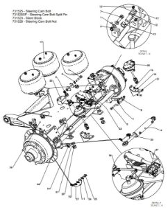 A86120 SENTRY AIR BRAKE AXLE ASSEMBLY