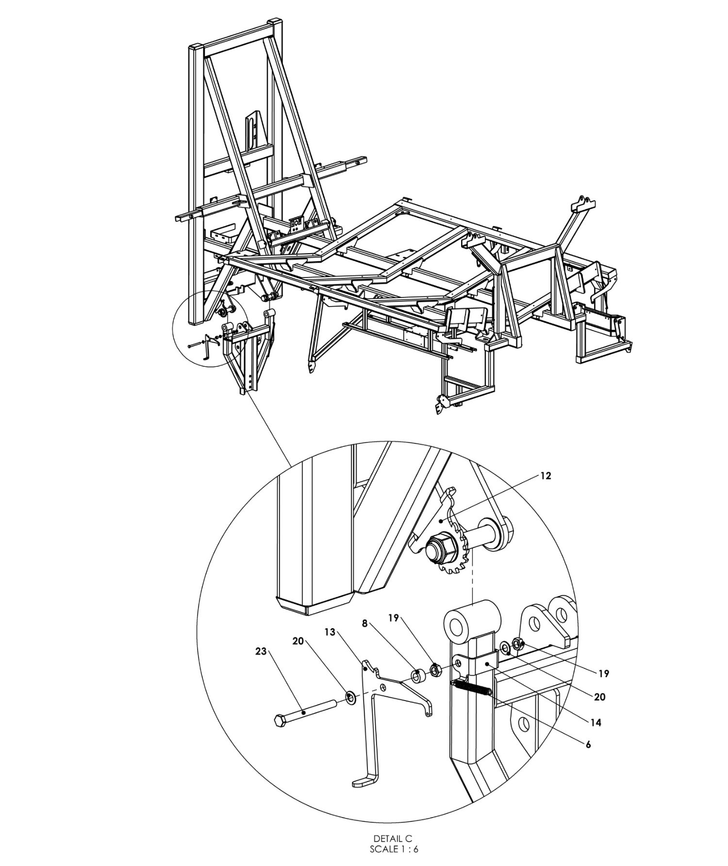 Pages from Parts Manual - Self Propelled - Chassis and Axle-3-25