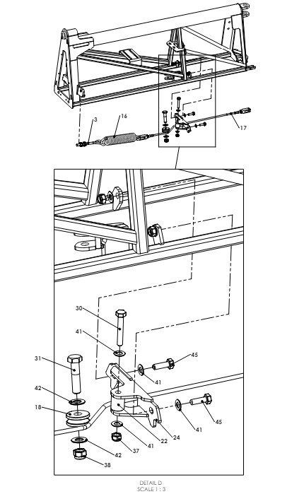 A41152 1M DETACHABLE OUTER FRAME ASSEMBLY 3