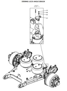 A96239-R01 TRAILING ARM ASSEMBLY - BPW AXLE 3 