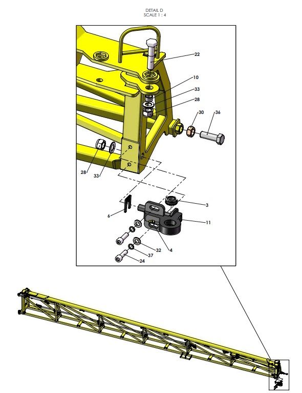 A41341 (c) - F Series Mid Frame Assembly