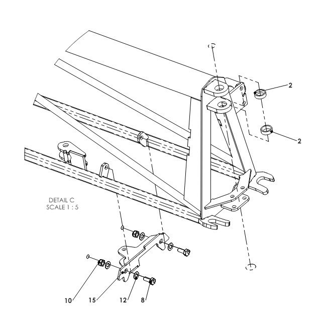 A41020 4M OUTER SECTION FRAME ASSY 1