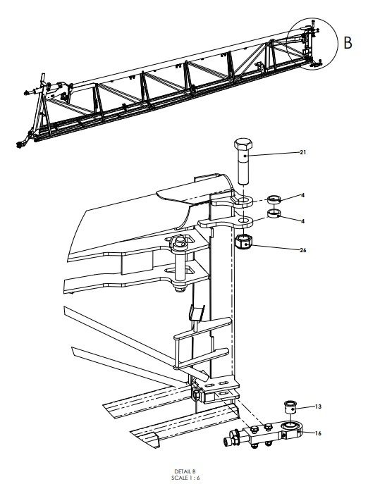 A79701 (b) H-Series 6M Inner Frame Assembly