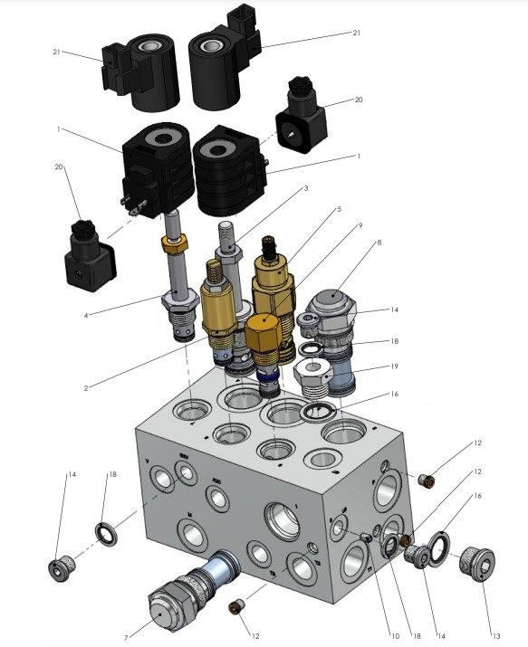 Hydraulic Control Manifold 