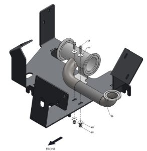 A96336 (b) Electric Plumbing Valve Assembly - Air Purge & Diaphragm Pump