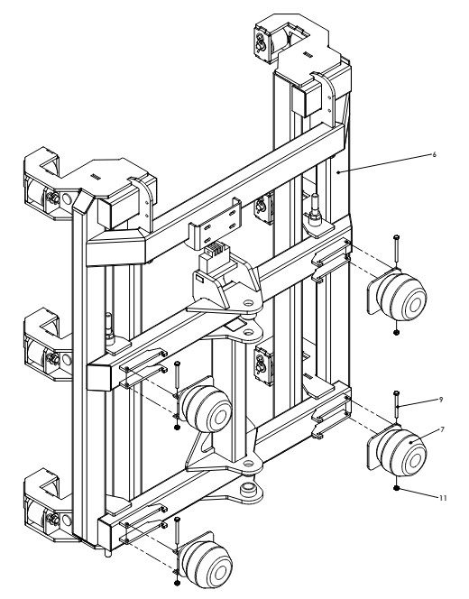 A79041 G-SERIES SLIDING FRAME ASSEMBLY