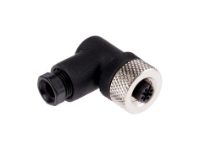 5 PIN M12 FEMALE CONNECTOR 90 DEG REWIRABLE