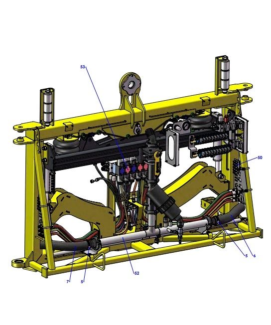 A79380-R01 G-SERIES CENTRE FRAME ASSEMBLY-PROPORTIONAL HYDRAULICS 12