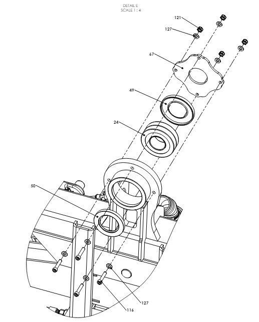 A79034 G-SERIES CENTRE FRAME ASSEMBLY-NON PROPORTIONAL HYDRAULICS 1