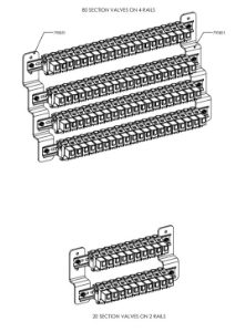 A79036 (b) CENTRE FRAME AIR SECTION VALVES ASSEMBLY