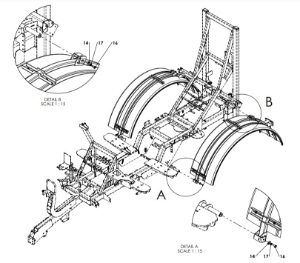 A96298 (a) Mudguards Assembly