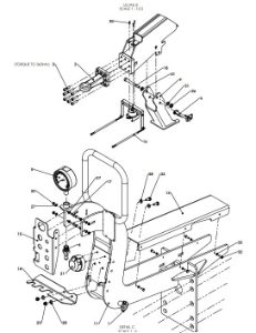 A96184 CONTINENTAL DRAWBAR ASSEMBLY 1 