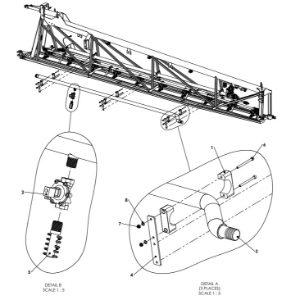 A41010 AIRTEC J200 INNER FRAME FEED TUBE ASSEMBLY