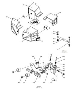 A96161 (a) Front Covers Assy - Electric Valve Control