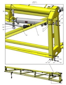 A41343 (b) F-SERIES 4M OUTER FRAME ASSEMBLY