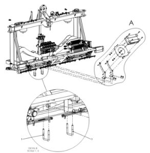 A41032 TOPCON APOLLO ECU CENTRE FRAME ASSEMBLY