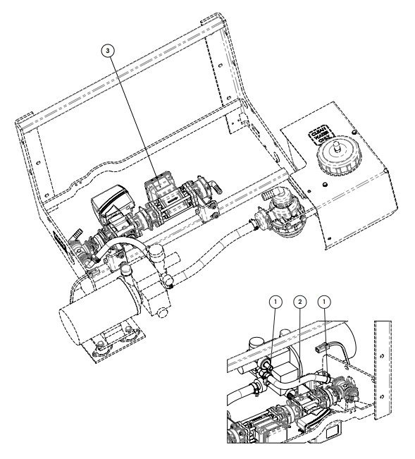 A83134-R01 AS120 FRAME ASSY WATER REGULATION