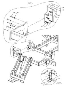 A95092 (a) Front Mounted Stocks Fan Jet Pro Assembly