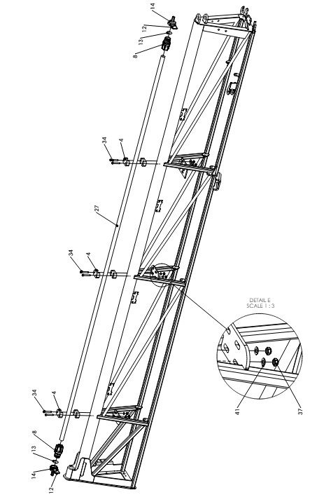 A41153 3M DETACHABLE OUTER FRAME ASSEMBLY 5