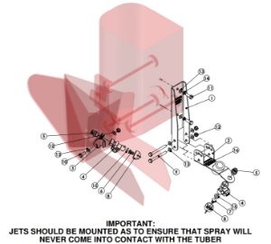 A83025 GRIMME GL32B JET ASSY