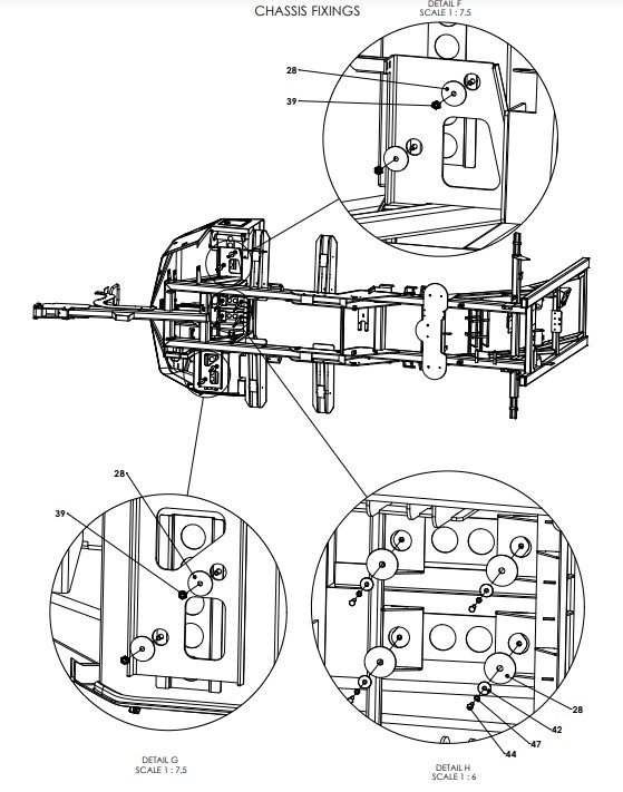 A96162 (f) Front Covers Assy - Manual Valve Control