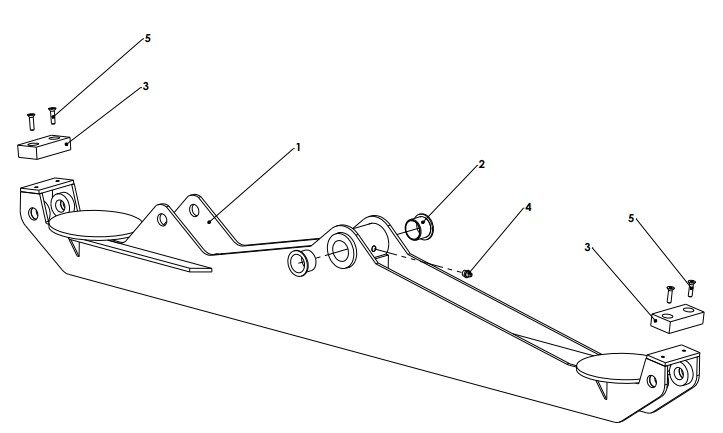 A79004 TILT BAR PARTS 