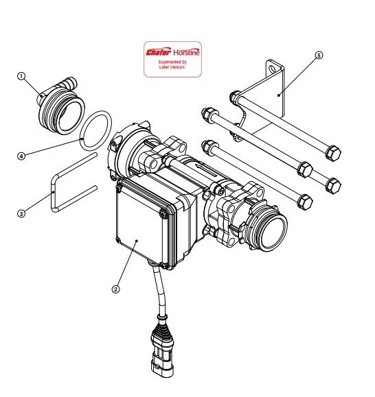 A83012 ARAG FLOW METER ASSEMBLY