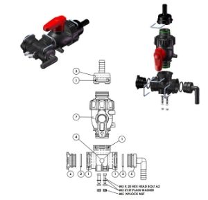 A83137 CLEAN WATER VALVE MANIFOLD SINGLE PUMP