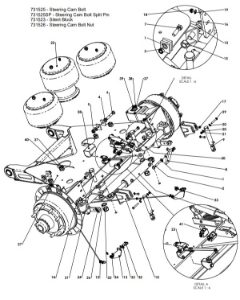 A86121 SENTRY HYDRAULIC BRAKE AXLE ASSEMBLY